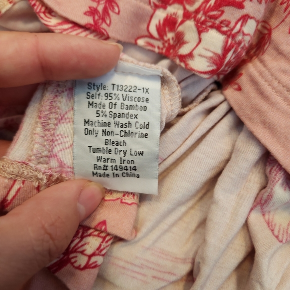 Johnny Was Halsey Toile Tunic Top - Picture 3 of 5